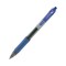 Zebra Pen Sarasa Dry Gel X20 Gel Pen, Retractable, Medium 0.7 mm, Blue Ink, Clear/Blue Barrel, PK12 46820 - alternate 3